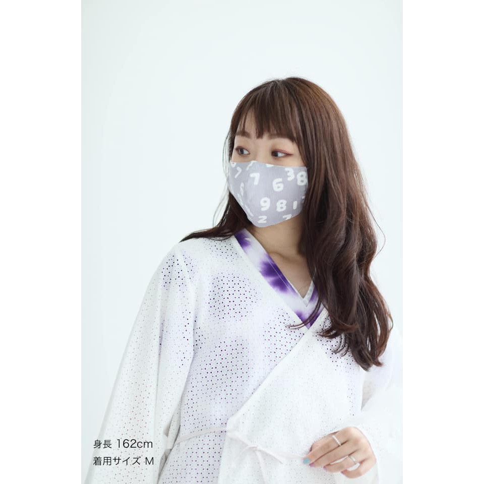 ˙ＴＯＭＡＴＯ生活雜鋪˙日本進口雜貨人氣日本製SOU・SOU經典數字滿版款純棉立體可水洗3D立體口罩(現貨+預購)