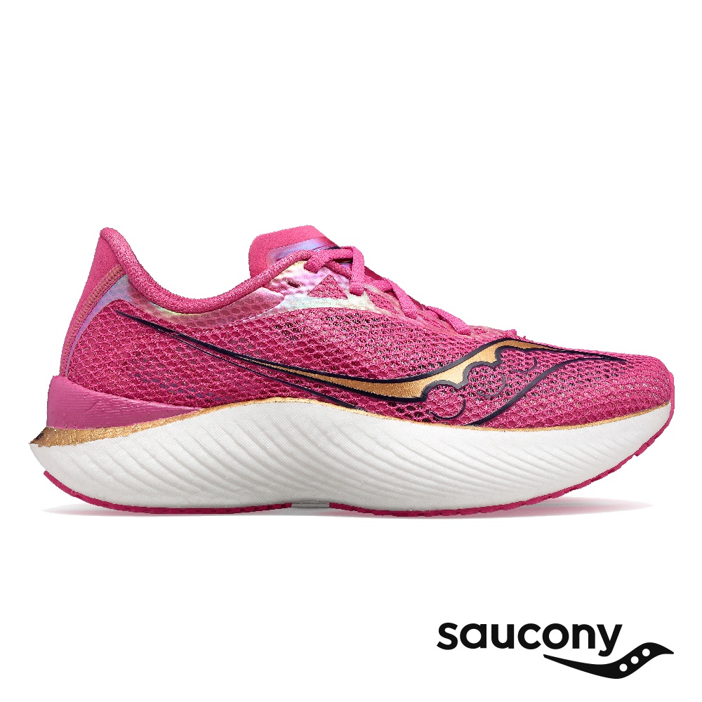 【SAUCONY】慢跑鞋/運動鞋/休閒鞋/男鞋 輕量競速 原廠貨 ENDORPHIN PRO 3-水晶