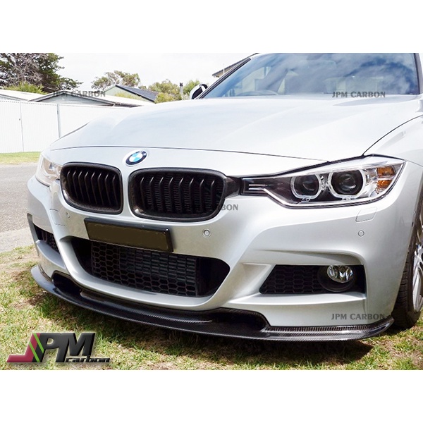 JPM CARBON BMW F30/31 M SPORT保桿 碳纖維前下巴 VR 款