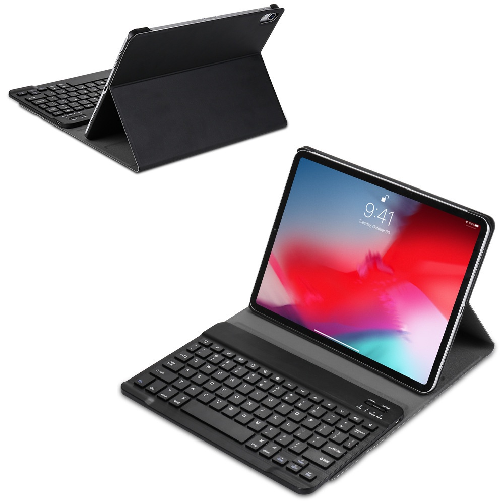 {l3w6irdexe}2020 ipad 11寸外接藍牙鍵盤2018 pro11寸分體式皮套超薄鍵盤