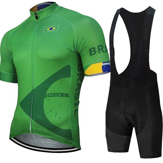 Hot Cycling Jersey Pro Team 自行車短褲套裝 Mtb 男士夏季自行車服裝鐵人三項緊身衣 Mai
