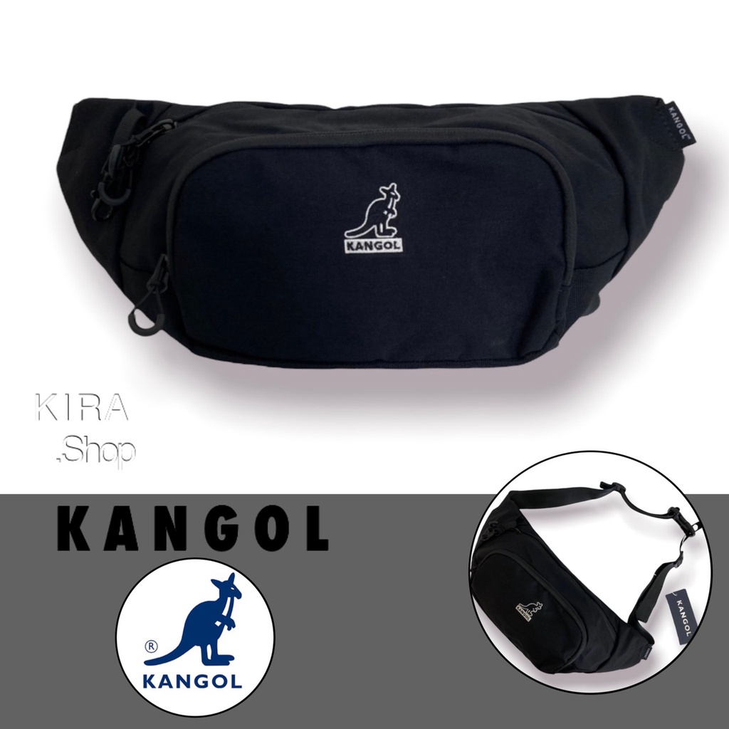 KANGOL 袋鼠 尼龍腰包 側背腰包 胸包 潮流 側背包 男生包包 女生包包 斜背腰包 胸包 原廠正品 (現貨)