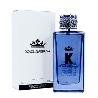 ☆MOMO小屋☆ Dolce & Gabbana K 王者之耀 男性淡香精 100ml TESTER-環保盒有蓋