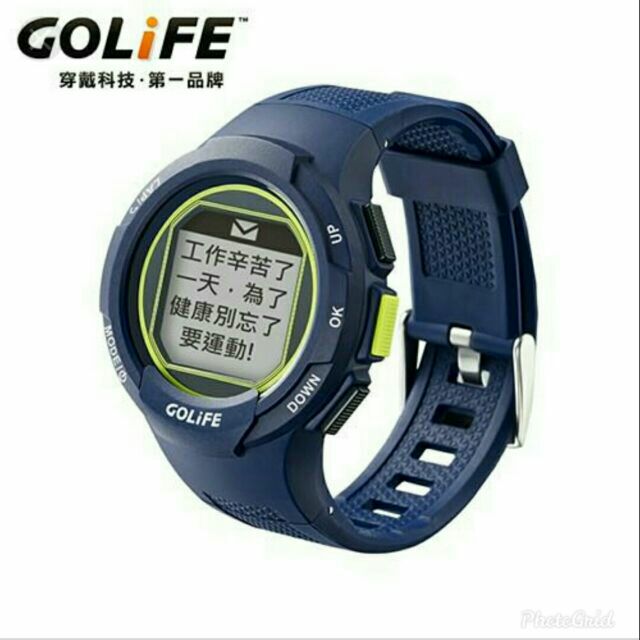 免運 GOLiFE GoWatch 110i GPS智慧運動（深藍色）保固到2020／11／17