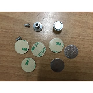 火雞Tth 3M雙面膠隨意貼 隨便掛 燈條貼 強力磁鐵1cm