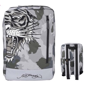 Ed Hardy Backpack CAMO Tiger_Ping老虎刺青街頭旅行後背包 -迷彩灰