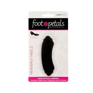 【美國Foot Petals】時尚舒適鞋墊-足跟墊(黑色) FP71066-001