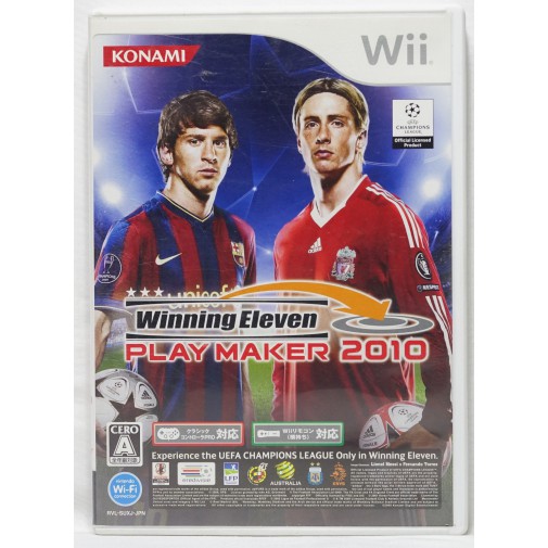 日版 Wii 世界足球競賽 2010 Winning Eleven PLAY MAKER 2010