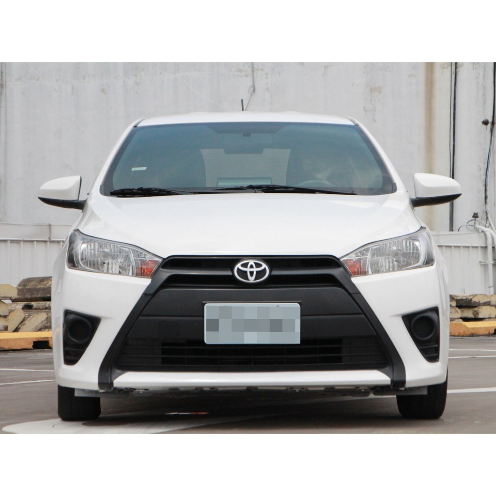 中古車二手車 2016 豐田toyota Yaris 1 5 白 蝦皮購物