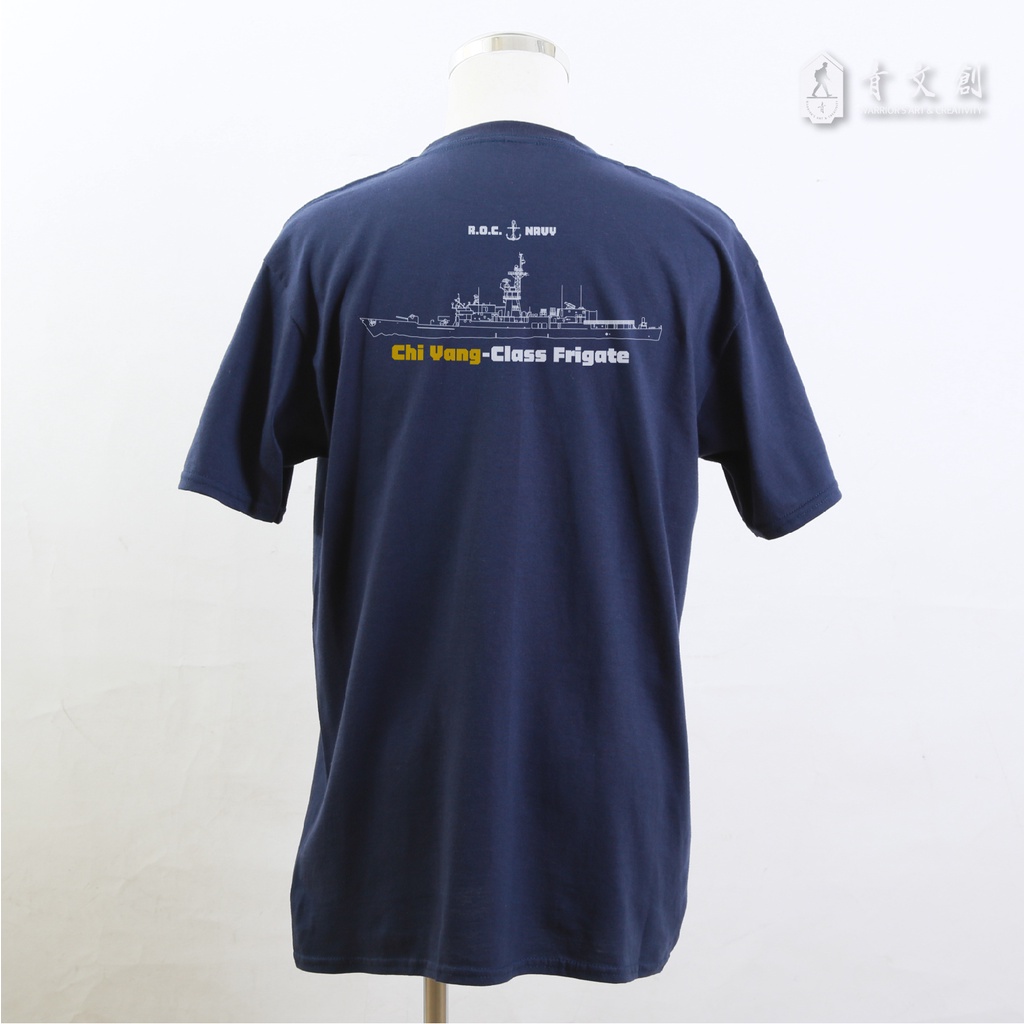 青文創 海軍艦艇t Shirt 濟陽級巡防艦 藏青色 客製化海軍navy 質感經典舒適夏日必備 蝦皮購物