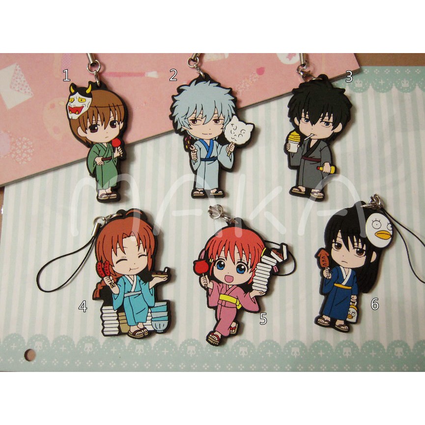 周邊 銀魂 阿銀 銀時 沖田總悟 土方 神威 神樂 桂小太郎 浴衣 夏日祭典 美食吃貨 一番賞 軟膠吊飾 橡膠吊飾 蝦皮購物