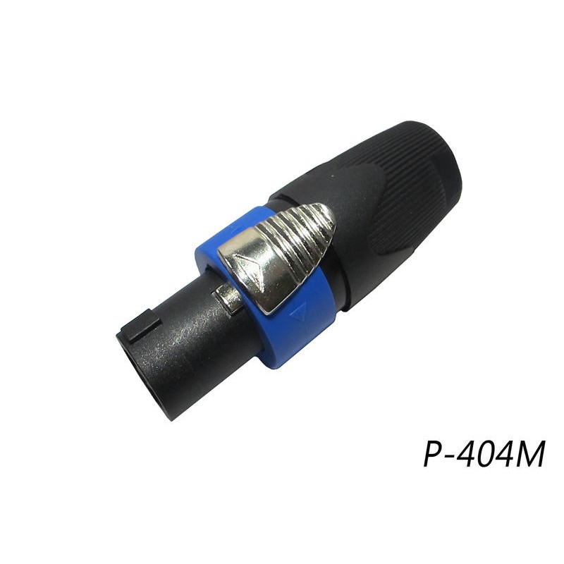 【六絃樂器】全新 Stander P404M Speakon 喇叭線公頭 2極4極 / 舞台音響設備 專業PA器材