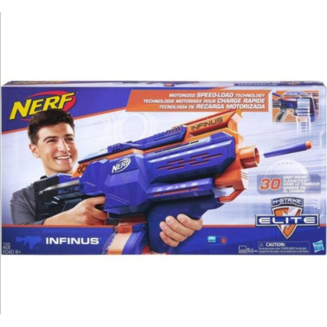 NERF菁英系列無限衝鋒INFINUS  玩具槍 軟彈槍
