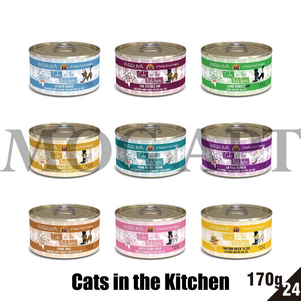 【MOG&amp;DOG】Cats in the Kitchen凱特美廚(原凱特鮮廚) 24罐170g