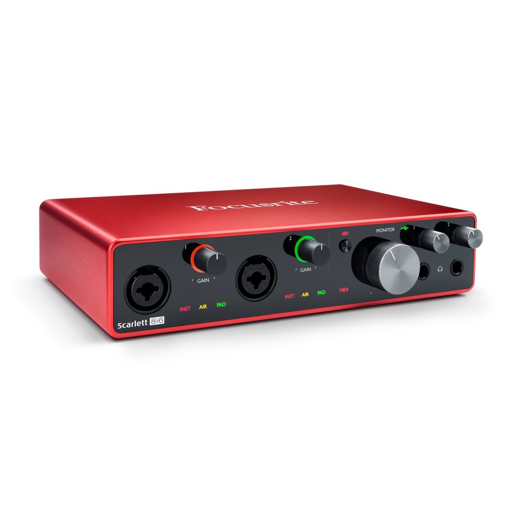 Focusrite Scarlett 8i6 3rd Gen USB 錄音介面 總代理公司貨 保固三年