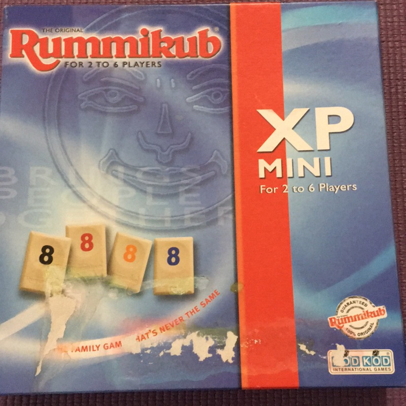 拉密牌 Rummikub 旅行迷你組 4-6人