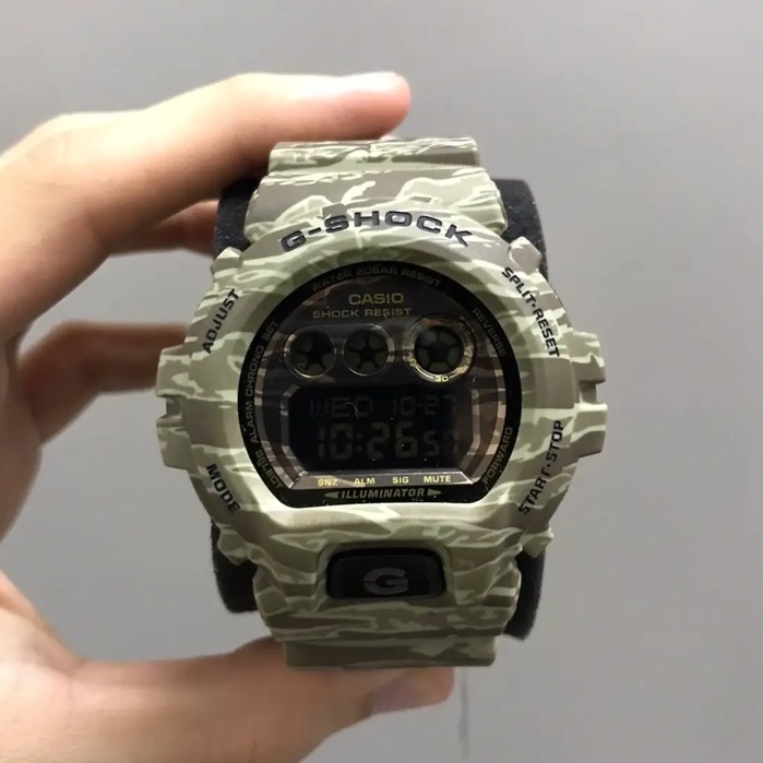 CASIO 卡西歐 G-SHOCK GDX-6900CM-5 虎紋 迷彩 手錶 電子錶 防水 耐摔 防震 運動錶 潛水錶