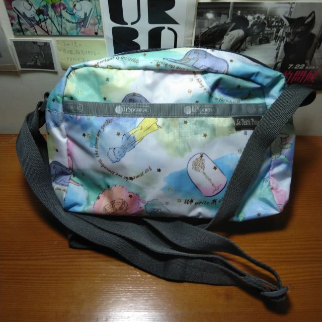 Lesportsac x 小王子 daniealla crossbody 拉鍊斜背包