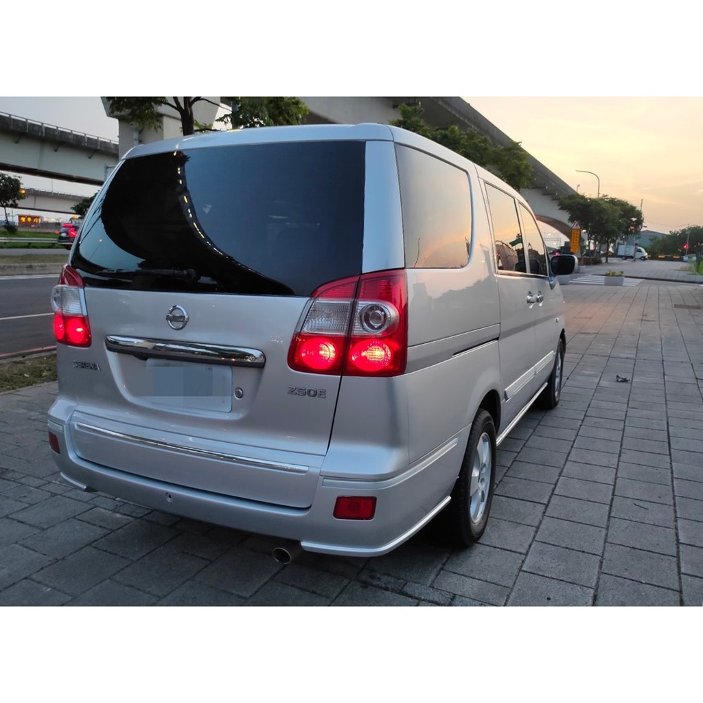 08 Nissan Q Rv 超大空間休旅滿足載貨載人的需求中古車二手車休旅車認證車商用車中古車認證車國產車休旅車