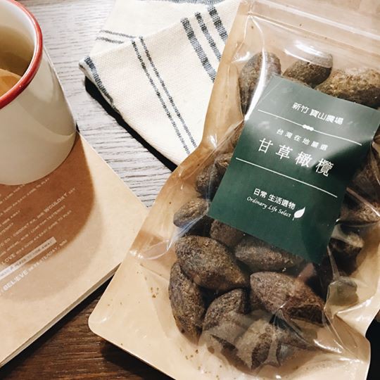 新竹寶山小農國產原生種橄欖蜜餞- 甘草