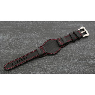 Banda tudor的新衣 bund watch strap飛行軍錶風格20mm真皮錶帶hamilton