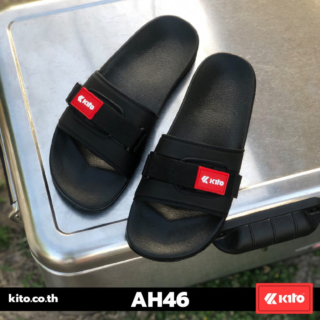 泰國涼鞋橫帶男女正品kito AH46