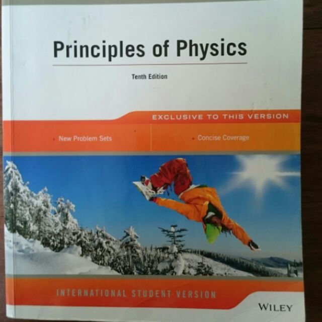 《Principles of Physics 10/e》9781118230749│Halliday│