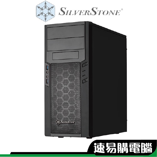 SilverStone銀欣 PS13 電腦機殼 USB3.0 SST-PS13B 黑