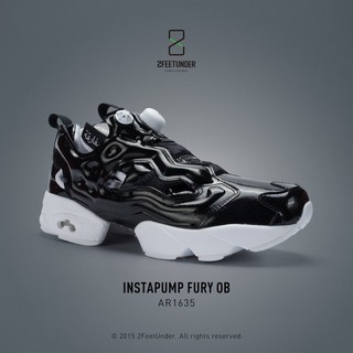 2FeetUnder - Reebok Insta Pump Fury OB 亮面黑 AR1635