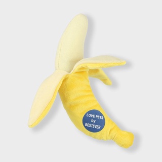 Bestever 寵物玩具娃娃SQUEAKY香蕉