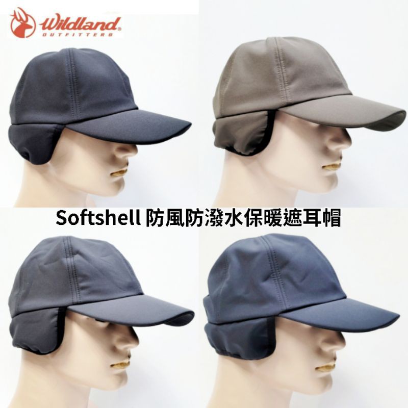 Wildland 荒野中Softshell 防風防潑水保暖遮耳棒球帽 /W2005