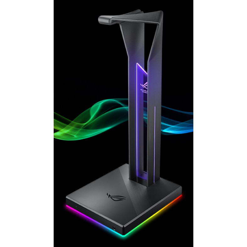 華碩 ASUS ROG Throne Qi 無線充電 耳機架 7.1音效 雙USB3.0