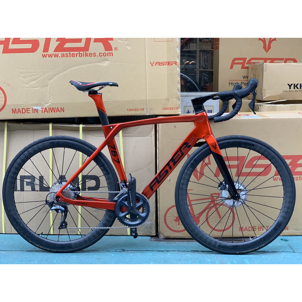 [304bike 台北市]Aster 767 全碳纖維碟煞公路車 搭shimano Ultegra R8020 油壓碟煞