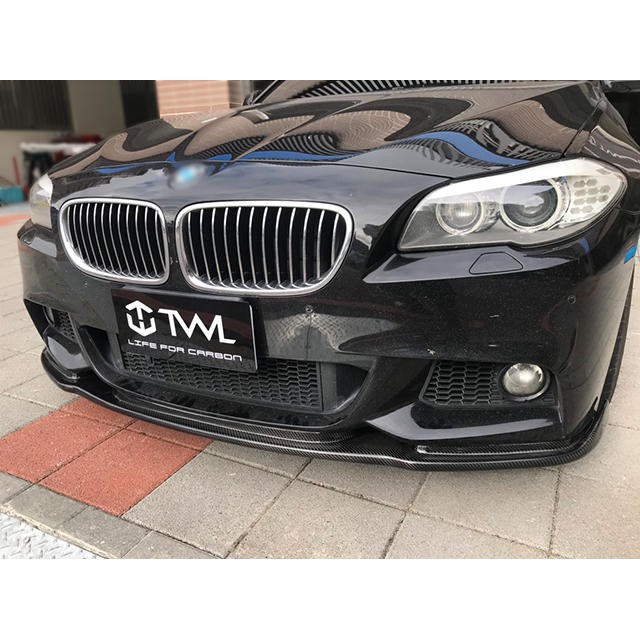 台灣之光 全新寶馬BMW F10 F11 M-TECH 正卡夢碳纖維HAMANN樣式前保桿專用CARBON前下巴定風翼