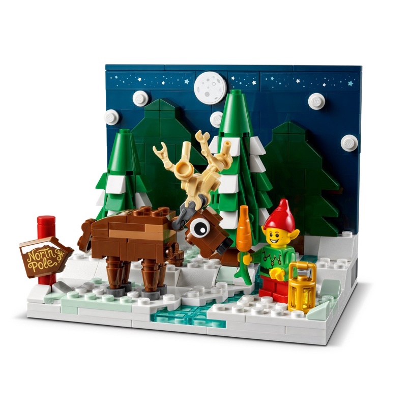 台中 現貨 LEGO 40484 聖誕老公公的前院 Santa’s Front Yard