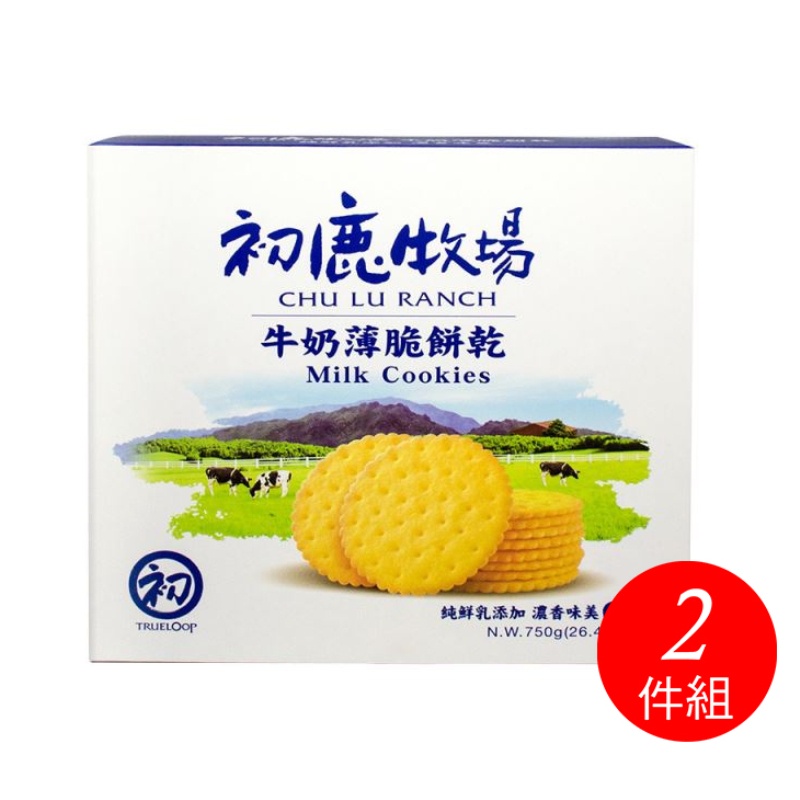 【初鹿牧場】鮮奶薄餅(3入/盒) ~2入特惠組