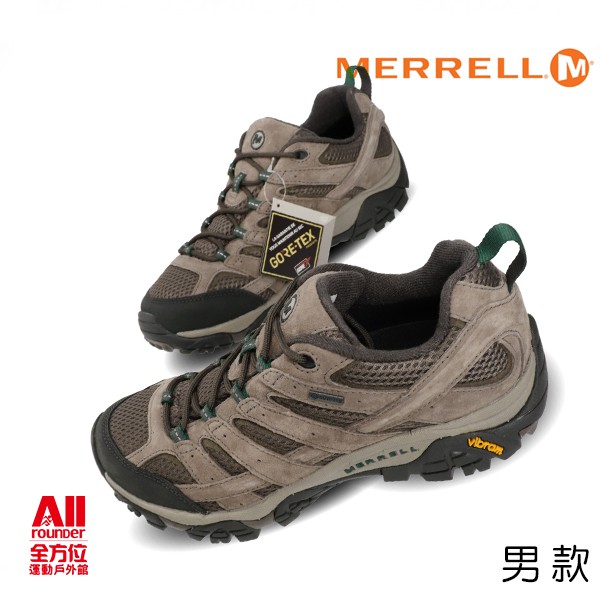 Merrell 戶外鞋moab 2 Leather Gtx 男鞋登山防潑水ml 蝦皮購物