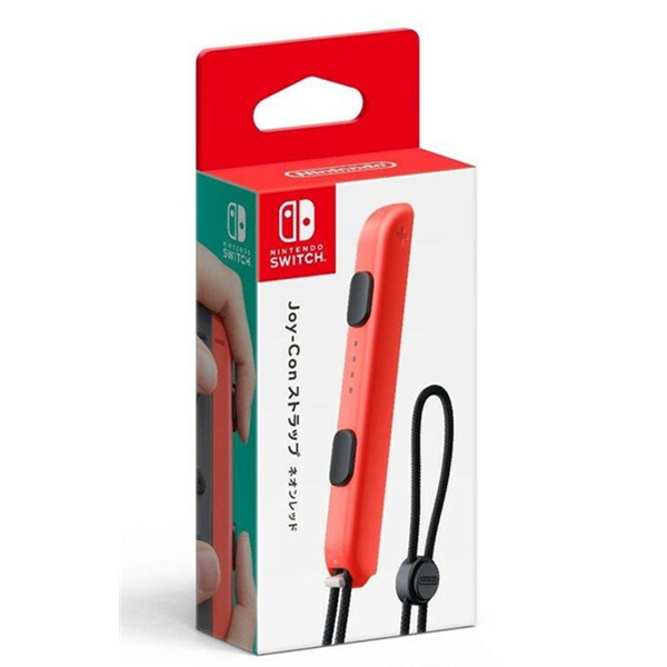 【勁多野】NS Switch 控制器 Joy-Con 腕帶 紅色