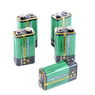 [全新現貨] 9V電池 9號電池 碳鋅電池 方形 方型電池 6F22 萬用表 報警器 話筒 擴音器 循線器 非充電電池