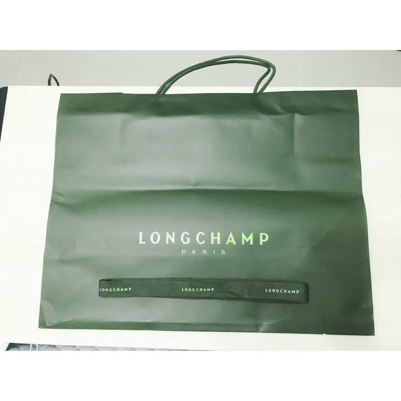 《Longchamp》專櫃紙袋/提袋/卡片/緞帶