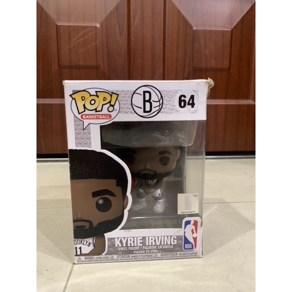 【貳扌殿】公仔-Funko POP Kyrie Irving NBA 布魯克林籃網隊 已拆擺盒損