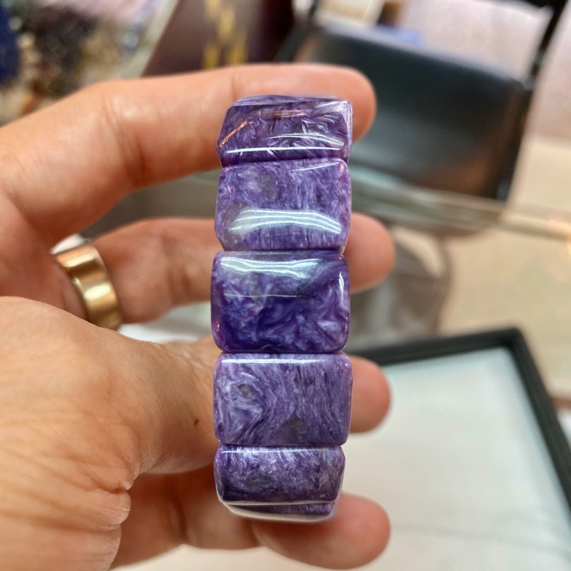 🎇太璽水晶🎇紫龍晶手排