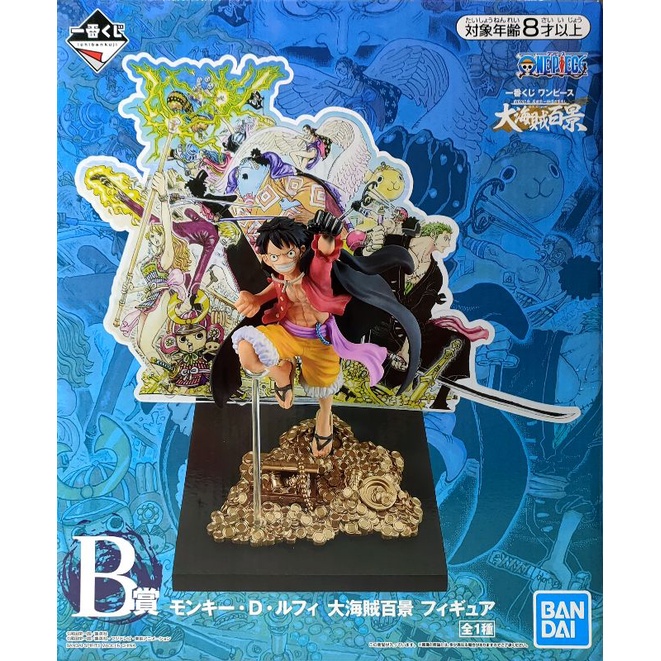 日版海賊王一番賞 大海賊百景 B賞魯夫公仔