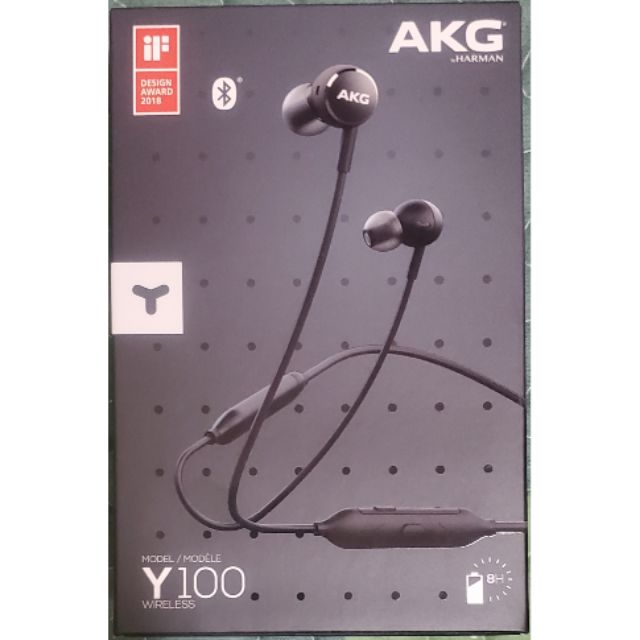 全新未開封 AKG Y100 無線藍芽耳機