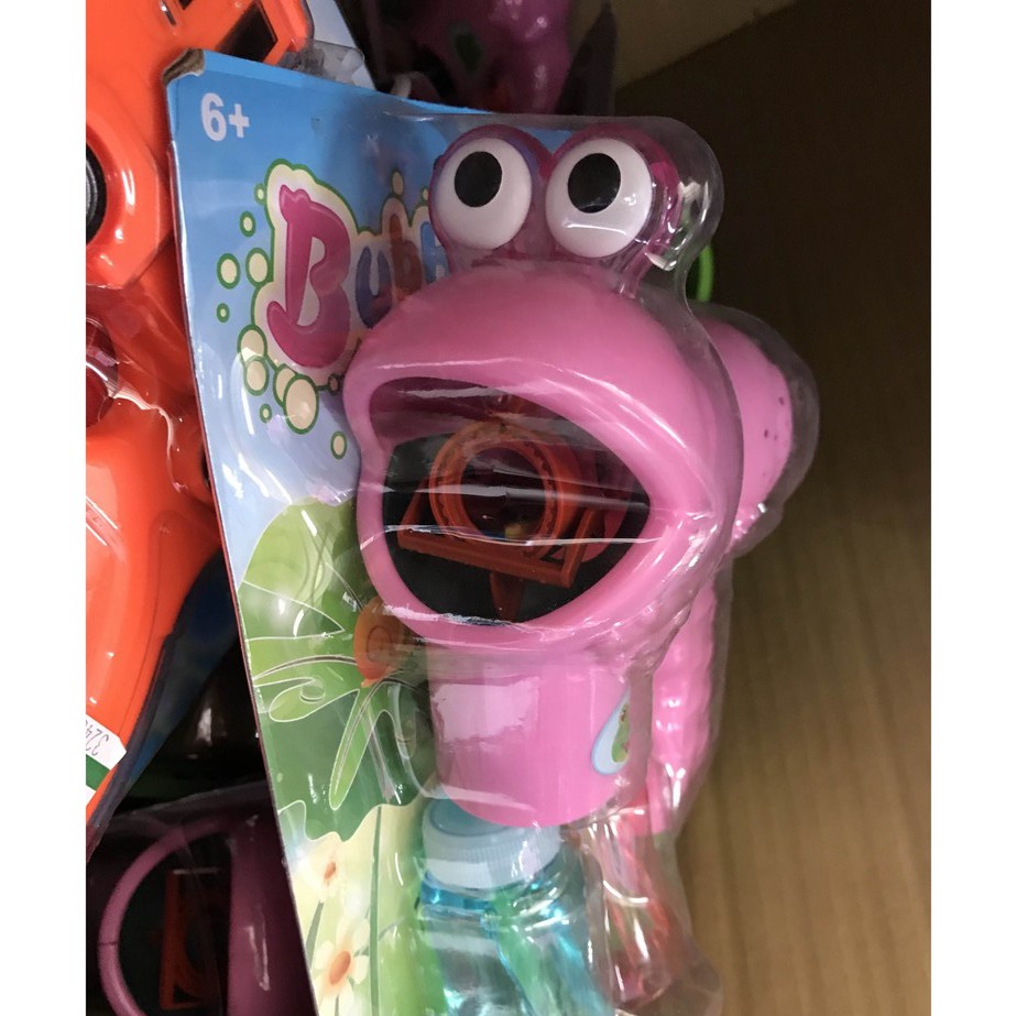 [良品市集]粉紅呱呱青蛙音樂泡泡槍 不沾手 電動自動噴泡泡 含二瓶泡泡水 自動汽泡機