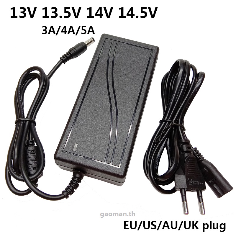 13v 13.5V 14V 14.5V AC DC 適配器電源 3A 4A 5A EU US UK AU 電纜插頭開關適