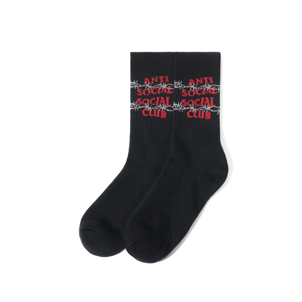 ANTI SOCIAL SOCIAL CLUB Barbara Black Socks 襪子【MF SHOP】