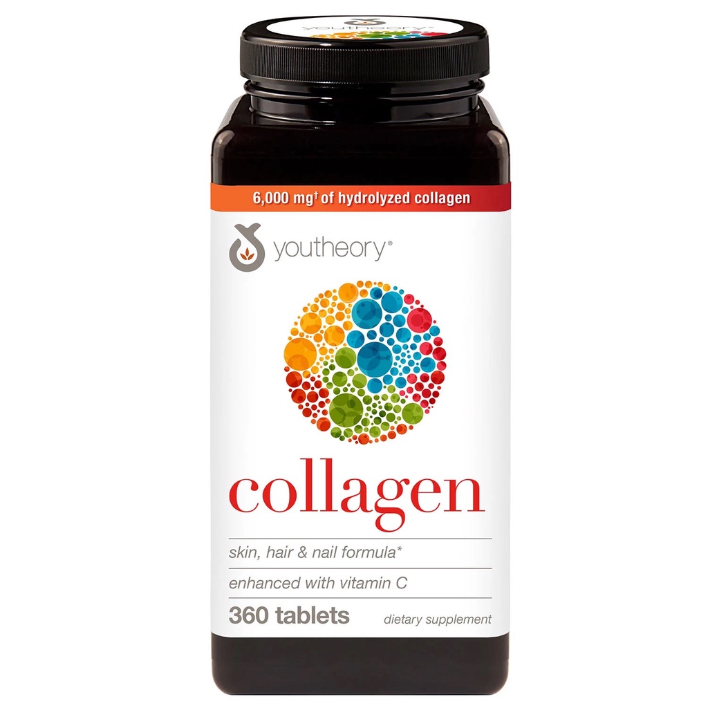 【預購】Youtheory Collagen 年輕原理 膠原蛋白 360錠 /美國代購
