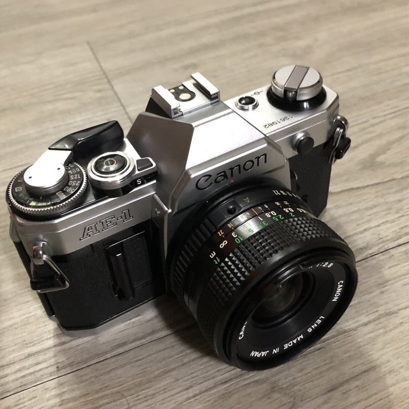 限時特賣 Canon AE-1 經典底片相機 選配canon nFD 28mm f2.8 優質美鏡