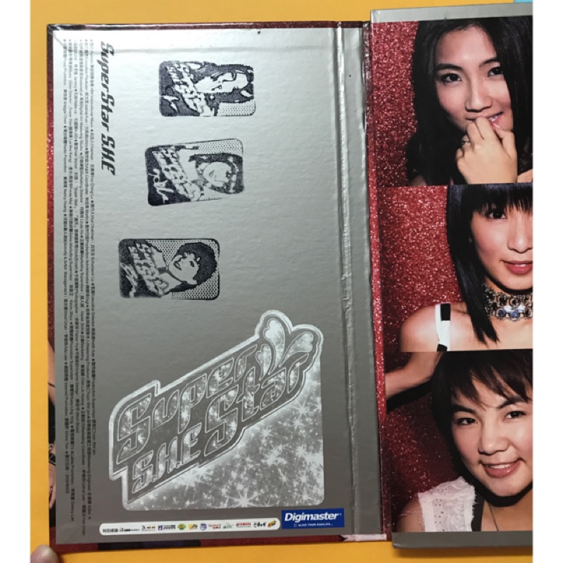 She親手蓋章super Star專輯s H E Hebe 蝦皮購物